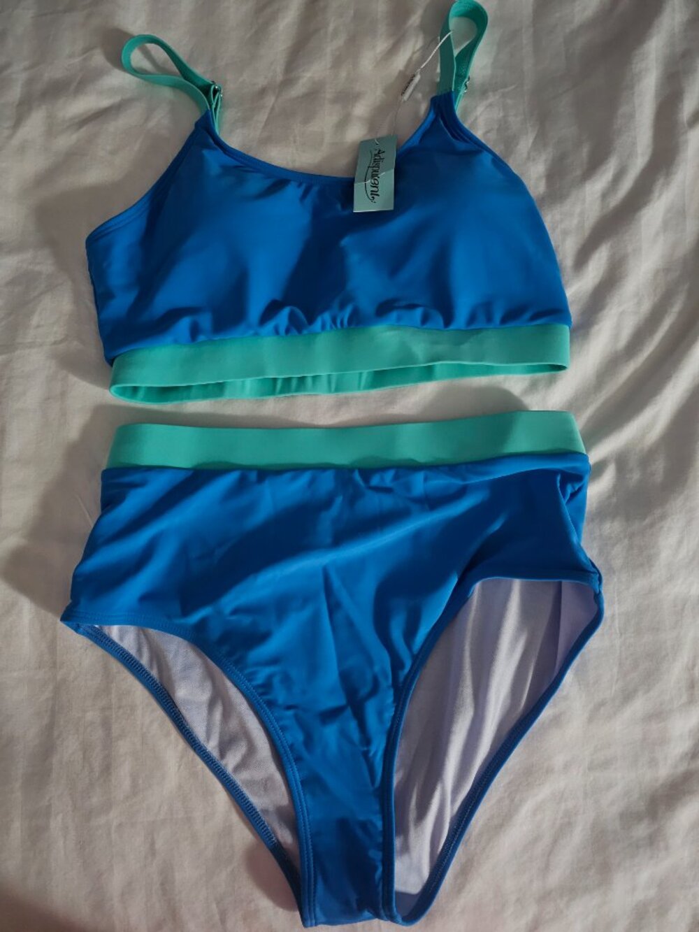 Adisputent Womens Bikini Set High Waisted Size M - Picture 5 of 5